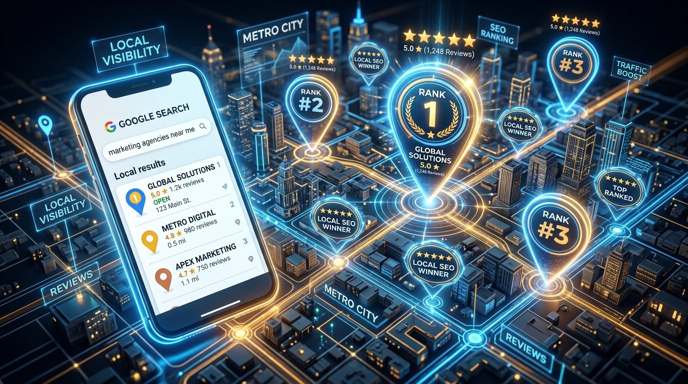 Google My Business (GMB) Local SEO Mastery: How to Rank #1 in the Google 3-Pack (2026) - KPM Digital Solutions Blog