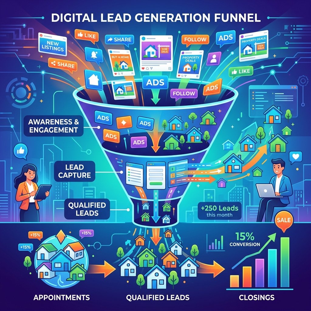 Real Estate Lead Generation Strategy in Mumbai (2026 Guide) - KPM Digital Solutions Blog